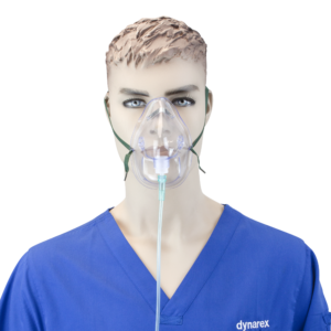 Oxygen Medium-Concentration Elongated Mask w/ 7inch (2.1 m) tub